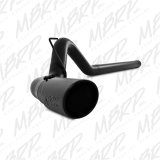 MBRP 10-12 Dodge 2500/3500 Cummins 6.7L Filter Back Single Side Black Coated Exhaust System thumbnail 3