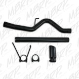 MBRP 10-12 Dodge 2500/3500 Cummins 6.7L Filter Back Single Side Black Coated Exhaust System thumbnail 4