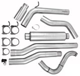 MBRP 88-93 Dodge 2500/3500 Cummins 4WD ONLY Turbo Back Single Side Exit Alum Exhaust System thumbnail 2