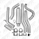 MBRP 88-93 Dodge 2500/3500 Cummins 4WD ONLY Turbo Back Single Side Exit Alum Exhaust System thumbnail 6