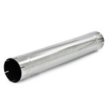 MBRP Univ Muffler Delete Pipe 5in Inlet/Outlet 31in Overall T409 thumbnail 1