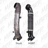 MBRP 11-13 Chev/GMC 6.6L Duramax 3in Turbo Down Pipe Black thumbnail 5