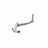 MBRP 88-93 Dodge 2500/3500 Cummins 4WD Turbo Back Single Side Exit No Muffler PLM Series Exhaust thumbnail 2