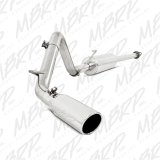 MBRP 05-13 Toyota Tacoma 4.0L EC/CC Cat Back Single Exit T409 Exhaust thumbnail 4