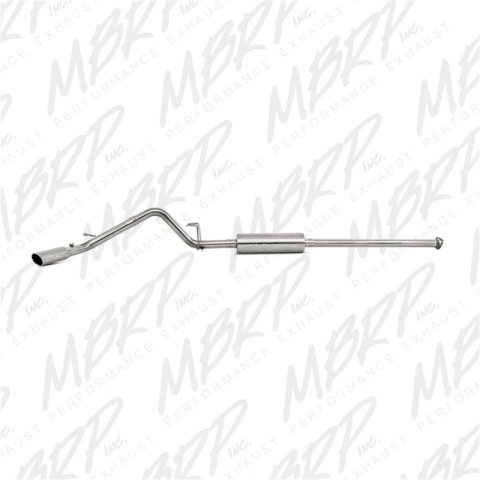 MBRP 05-13 Toyota Tacoma 4.0L EC/CC Cat Back Single Exit Aluminized Exhaust thumbnail 7