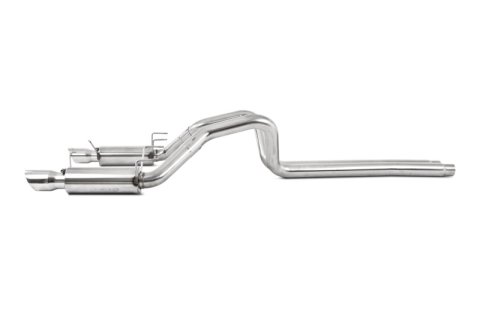 MBRP 11-14 Ford Mustang GT 5.0L Dual Split Rear Race Version T409 3in Cat Back Exhaust System thumbnail 8