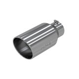 MBRP Universal Tip 8in OD Rolled End 5in Inlet 18in Length T304 thumbnail 1