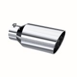MBRP Universal Tip 8in OD Rolled End 5in Inlet 18in Length T304 thumbnail 2