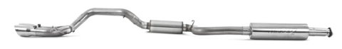 MBRP 13-14 Ford Focus ST 2.0L EcoBoost Dual Center Outlet T409 3in Cat Back thumbnail 2