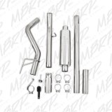 MBRP 06-08 Ram Hemi 1500 Mega Cab 5.7L / 03-13 Ram Hemi 2500/3500 5.7L T409 3in Cat Back Single Side thumbnail 6