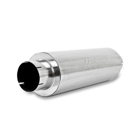 MBRP Universal Quiet Tone Muffler 5in Inlet /Outlet 8in Dia Body 31in Overall thumbnail 3