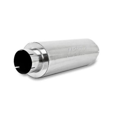 MBRP Universal Quiet Tone Muffler 5in Inlet /Outlet 8in Dia Body 31in Overall thumbnail 8