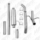 MBRP 14 Chevy/GMC 1500 Silverado/Sierra 4.3L V6/5.3L V8 Single Side Exit AL 3in Cat Back Exhaust thumbnail 4