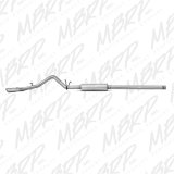 MBRP 14 Chevy/GMC 1500 Silverado/Sierra 4.3L V6/5.3L V8 Single Side Exit AL 3in Cat Back Exhaust thumbnail 5