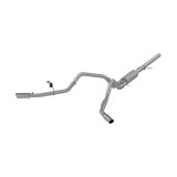 MBRP 14 Chevy/GMC 1500 Silverado/Sierra 4.3L V6/5.3L V8 Dual Split Side T409 3in Cat Back Exhaust thumbnail 1