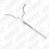 MBRP 14 Chevy/GMC 1500 Silverado/Sierra 4.3L V6/5.3L V8 Dual Split Side Alum 3in Cat Back Exhaust thumbnail 1