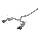 MBRP 15-19 Subaru WRX 2.0L/STI 2.5L 3in Dual Split Rear Exit w/ 3.5in CF Tips - T304 Street Version thumbnail 1