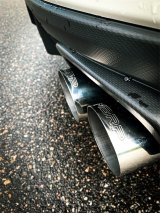 MBRP 15-19 Subaru WRX 2.0L/STI 2.5L 3in Dual Split Rear Exit w/ 3.5in CF Tips - T304 Street Version thumbnail 4