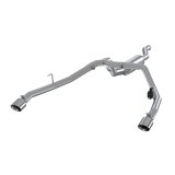 MBRP 2020 Jeep Gladiator 3.6L 2.5in Dual Rear Exit Cat Back Exhaust 304 thumbnail 1