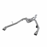 MBRP 2020 Jeep Gladiator 3.6L 2.5in Dual Rear Exit Cat Back Exhaust 304 thumbnail 2