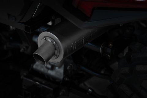 MBRP 01-05 Polaris Sportsman 400 / 06-07 Sportsman 450 Slip-On Combination Exhaust w/Sport Muffler thumbnail 3