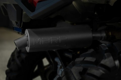 MBRP 01-05 Polaris Sportsman 400 / 06-07 Sportsman 450 Slip-On Combination Exhaust w/Sport Muffler thumbnail 4