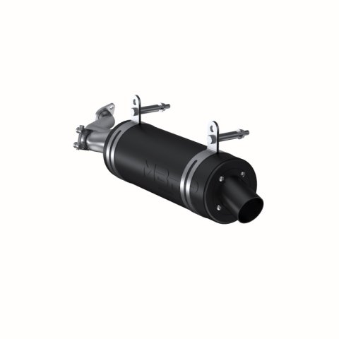 MBRP 06-13 Kawasaki KVF 650i Brute Force Slip-On Exhaust System w/Performance Muffler thumbnail 1