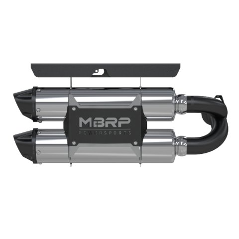 MBRP 2014 Polaris RZR XP 1000 Stacked Dual Slip-On Performance Series Exhaust thumbnail 1