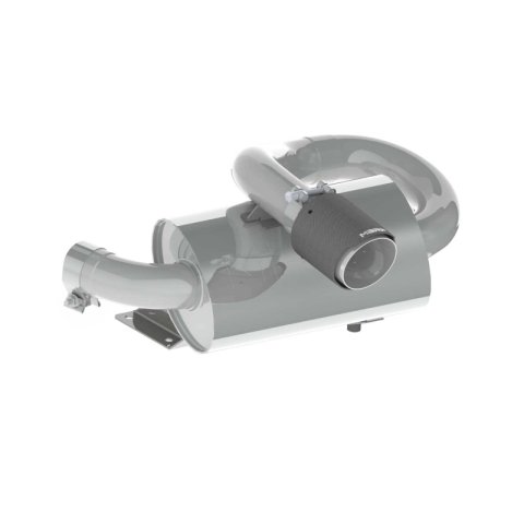 MBRP 18-19 Can-Am Maverick Sport 1000R Slip On Exhaust Center Exit - Performance Series thumbnail 2