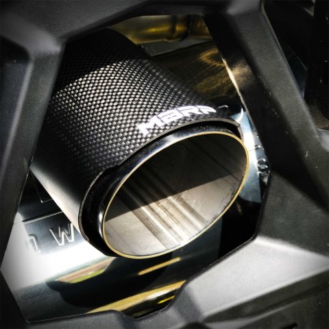 MBRP 18-19 Can-Am Maverick Sport 1000R Slip On Exhaust Center Exit - Performance Series thumbnail 3