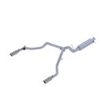 MBRP 19-20 Ford Ranger 2.3L T304 3in Dual Split Rear Outlet 4in OD Tips Cat Back Exhaust thumbnail 1