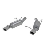 MBRP 11-14 Ford Mustang V6 3in. Dual Muffler Axle Back Split Rear T409 Exhaust System thumbnail 1