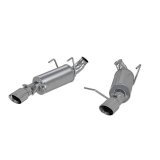 MBRP 11-14 Ford Mustang V6 3in. Dual Muffler Axle Back Split Rear T409 Exhaust System thumbnail 8