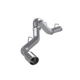 MBRP 2020+ GMC/Chevy 2500/3500 6.6L Duramax 4in Mand Bent Tubing Pro-Ser Cat Back Single Side - 304 thumbnail 1