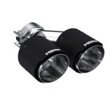 MBRP Universal Carbon Fiber Dual Tip 4in OD/2.5in Inlet thumbnail 1