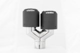 MBRP Universal Carbon Fiber Dual Tip 4in OD/2.5in Inlet thumbnail 5