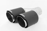 MBRP Universal Carbon Fiber Dual Tip 3.5in OD/2.5in Inlet thumbnail 4