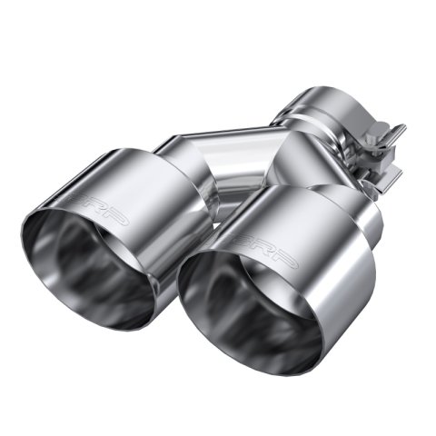 MBRP Universal T304 SS Dual Tip 4in OD/2.5in Inlet thumbnail 1