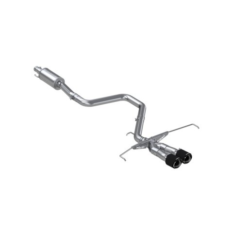 MBRP 2019+ MBRP Hyundai Veloster Turbo Cat Back - T304 Stainless - Carbon Fiber Tip thumbnail 1