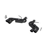 MBRP 16-19 Chevy Camaro V8 6.2L 6spd 3in Black Race Dual Axle Back w/ 4.5in Quad Dual Wall Tips thumbnail 1