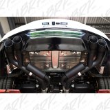 MBRP 16-19 Chevy Camaro V8 6.2L 6spd 3in Black Race Dual Axle Back w/ 4.5in Quad Dual Wall Tips thumbnail 5