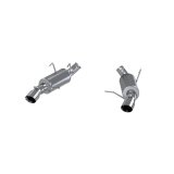 MBRP 11-14 Ford Mustang GT 5.0 3in Dual Muffler Axle Back Split Rear Alum Exhaust System thumbnail 1