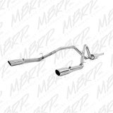 MBRP 14 Chevy/GMC 1500 Silverado/Sierra 4.3L V6/5.3L V8 Dual Split Rear T409 3in Cat Back Exhaust thumbnail 3