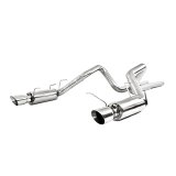 MBRP 11-12 Ford Shelby GT 500 T304 3in Cat Back Dual Split Rear Race Version 4.5in Tips thumbnail 1