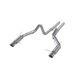 MBRP 11-12 Ford Shelby GT 500 T304 3in Cat Back Dual Split Rear Race Version 4.5in Tips thumbnail 2