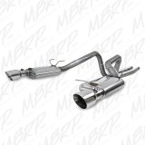 MBRP 11-12 Ford Shelby GT 500 T304 3in Cat Back Dual Split Rear Race Version 4.5in Tips thumbnail 6