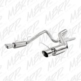 MBRP 11-12 Ford Shelby GT 500 T304 3in Cat Back Dual Split Rear Race Version 4.5in Tips thumbnail 7