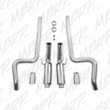 MBRP 11-12 Ford Shelby GT 500 T304 3in Cat Back Dual Split Rear Race Version 4.5in Tips thumbnail 8