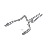 MBRP 05-09 Ford Shelby GT500 / GT Dual Split Rear Race Version, T409 4in Tips Exhaust System thumbnail 2