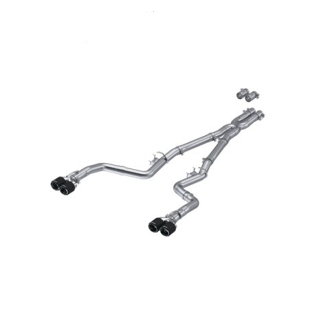 MBRP 15-Up Challenger 5.7 / 17-Up 6.2L/6.4L 3in Race Series Cat-Back w/ Quad Tips T304 Exhaust thumbnail 1